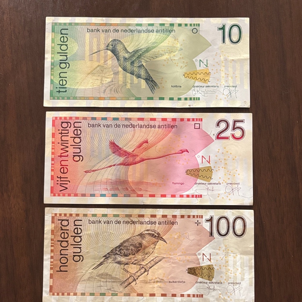 Dutch Banknote Trio